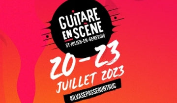 Sting confirmed for Guitare en Scene Festival July 22...
