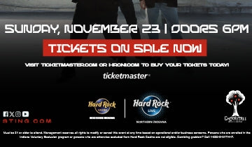 Sting adds date in Gary, IN with visit in November...