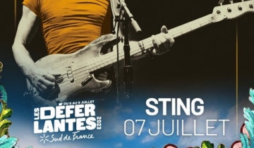 Sting confirmed for Deferlantes Festival July 7...