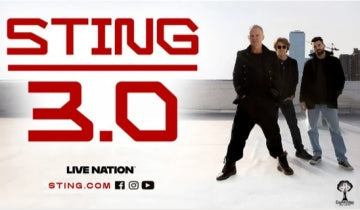 Sting 3.0 Tour Fall leg (North America) begins tonight in Vancouver...