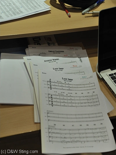 The Last Ship: Sting.com reports from Abbey Roadā€¦ part 3