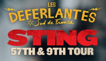 New Show in Les Deferlantes Sud De France on 9 July 2017 just announced...