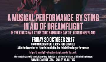 Benefit Concert at Iconic Bamburgh Castle on 20 October...