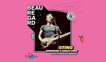 Sting confirmed for Beauregard Festival July 9...