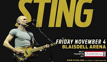 Sting to perform in Honolulu this fall...