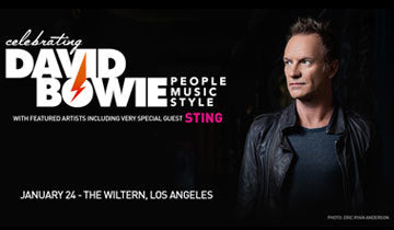 Billboard: Sting Stuns David Bowie Tribute Crowd With 'Blackstar' Material in L.A...