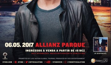 New show in Sao Paulo confirmed at Allianz Parque on 6 May 2017...