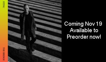 STING ANNOUNCES NEW ALBUM ā€THE BRIDGEā€™ - DUE NOVEMBER 19...