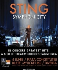 Sting Concert in Bucharest: 10,000 spectators gathered in Constitution Square...