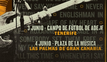 Two shows confirmed for Spain - Canary Islands - in June 2023...