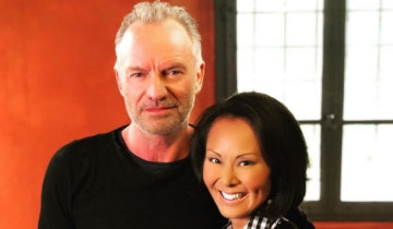 Sting & Trudie on CBS Sunday Morning 19 May...