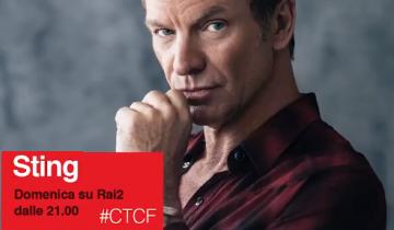 Sting to perform on Che Tempo Che Fa Sunday 5 April...