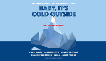 Trudie Styler and Sting invite you to 'Baby It's Cold Outside'...