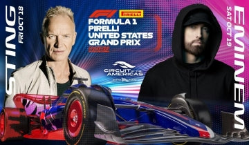 COTA Welcomes Sting and Eminem for USGP Headlining Concerts...