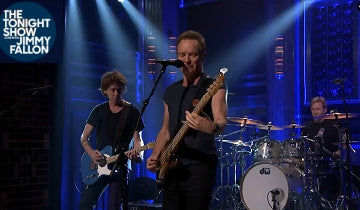 Sting appeared on "Tonight Show Starring Jimmy Fallon" on 28 September...