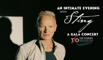 The Florida Orchestra featuring Sting to perform benefit concert...