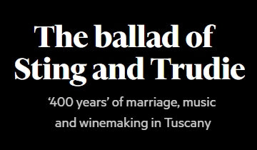 The Financial Times interview - The Ballad of Sting and Trudie...