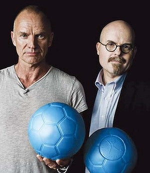 How Tim Jahnigen and Sting helped develop an indestructible ball for the beautiful game...