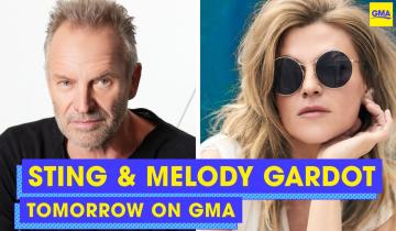 Sting & Melody Gardot to appear on GMA, Oct 14...