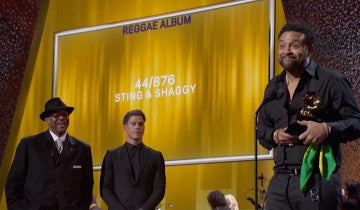 Congratulations to Sting & Shaggy for winning the Grammy for 'Best Reggae Album'...