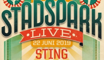 Sting to play at Groningen Stadtspark Live in June 2019...
