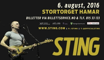 New Concert in Norway Confirmed for August 2016...