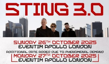 Additional London show added in October...