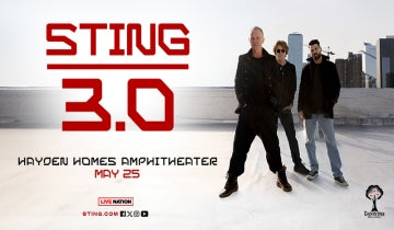 Sting adds Bend, OR show with visit in May...