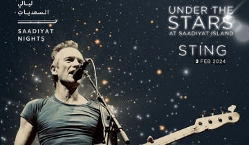 Sting and Magida El Roumi join Saadiyat Nights Concert Line-up...