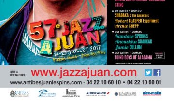 Sting adds performance at Jazz Ć Juan Festival in Juan-les-Pins on 20 July...