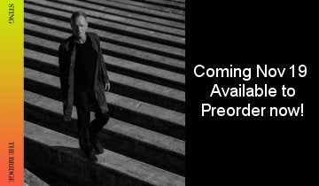 Sting unleashes driving new single, 'Rushing Water' from forthcoming album 'The Bridge'...