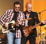 Sting and Vince Gill teamed up to perform their hits together live in New York...