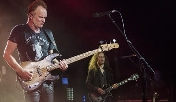 Sting, Audience in Perfect Synchronicity...
