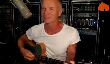 Sting sings to support Maggieā€™s - a charitable organization that provides free cancer support - as part of Giving Tuesday...