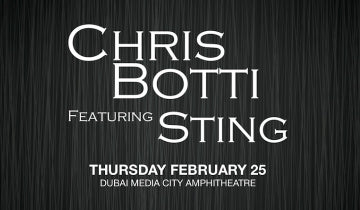Chris Botti and Sting are a solid double act at The Dubai Jazz Festival...