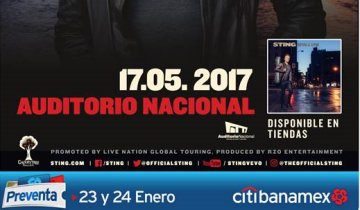 New shows in Mexico announced - Mexico City, Monterrey and Guadalajara in May 2017...