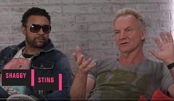 Sting & Shaggy MTV Interview...