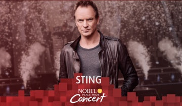 Sting to Perform at Nobel Peace Price Concert 11th December In Oslo
