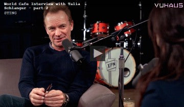 Sting On World Cafe...