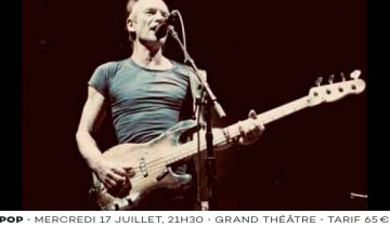 Sting to perform in Lyons on 17 July...