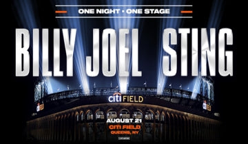 Billy Joel & Sting: One Night - One Stage, Citi Field, Queens NY, 21 August...