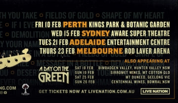 My Songs dates confirmed for Australia in February 2023...