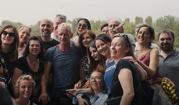 Exclusive: My Songs Soundcheck Party with Sting.com members in Turin...