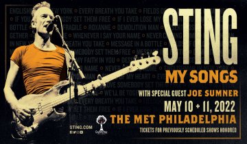 Philadelphia performances rescheduled to May 2022...