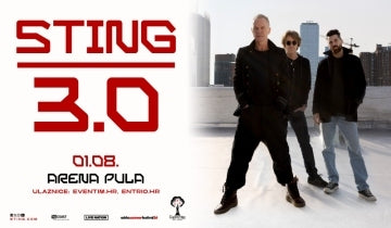 Sting 3.0: Further show added for 2026 in Pula, Croatia…