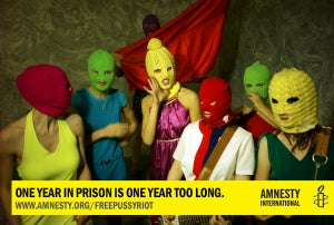 Amnesty International Open Letter of Support to Pussy Riot...