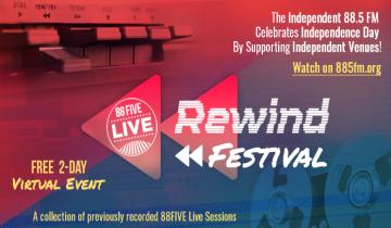 Rewind Festival at 88.5FM today...