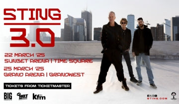 Sting confirms dates in South Africa for March 2025...