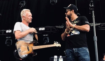 Sting and Shaggy proved a potent, playful pair...