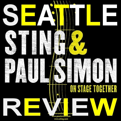 Paul Simon and Sting enthrall a capacity crowd Wednesday night at KeyArena...